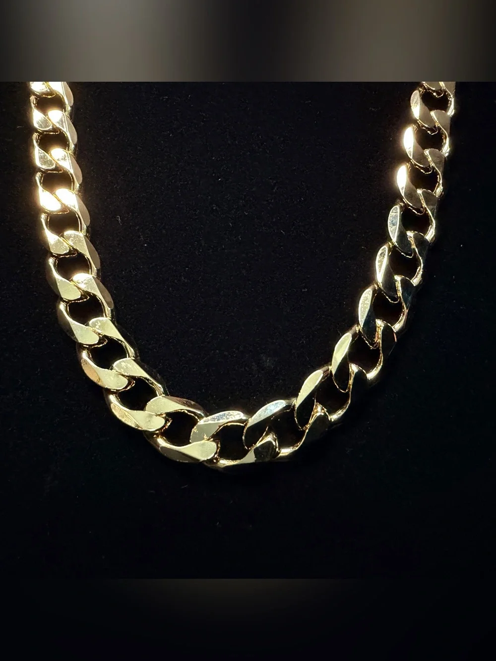 Cuban Necklace 20in 9.3MM 14K Stamped Gold Filled. You’ll Stand Out! Brand New